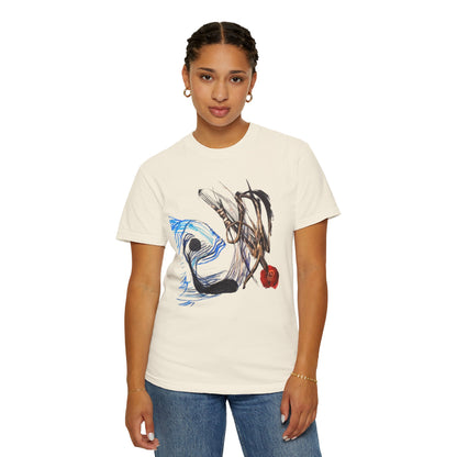 Abstract Fish T-Shirt — Artistic Fish Graphic Tee