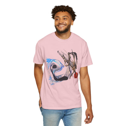 Abstract Fish T-Shirt — Artistic Fish Graphic Tee