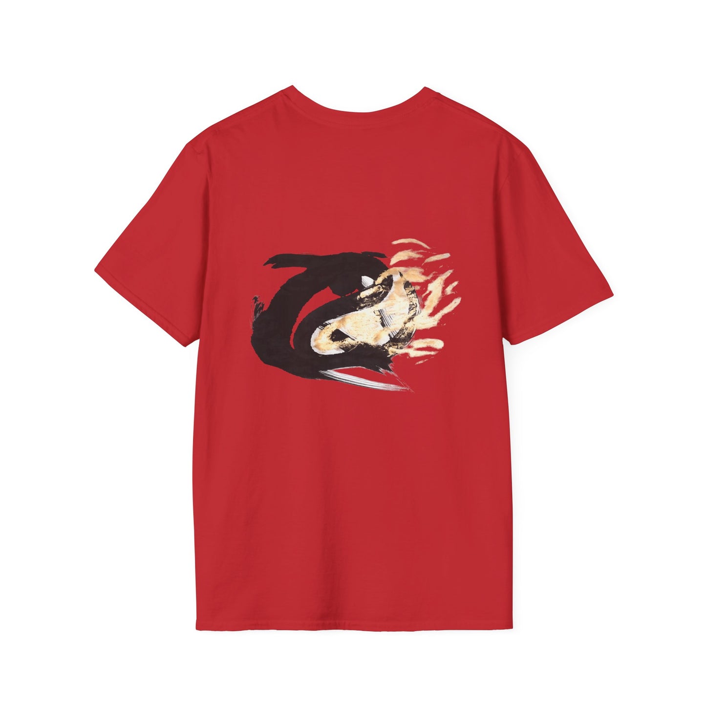 Orca Wave T-Shirt — Minimalist Koi & Killer Whale Graphic Tee
