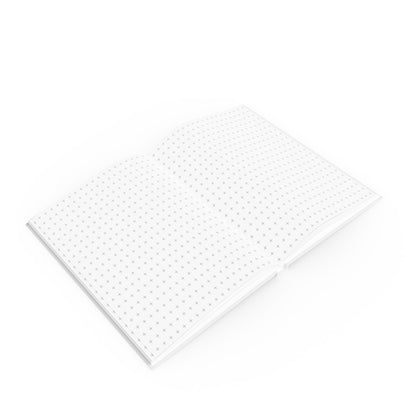 Koi Brushstroke Journal — Hardback Floral Fish Art Notebook