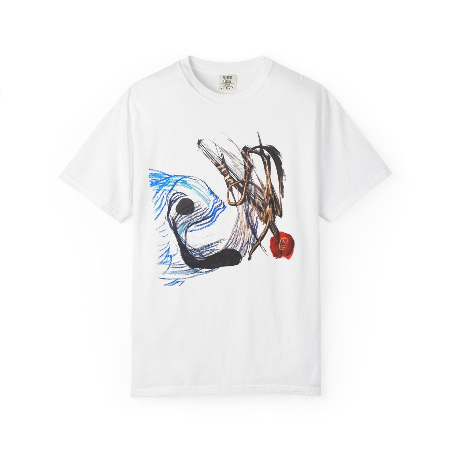 Abstract Fish T-Shirt — Artistic Fish Graphic Tee