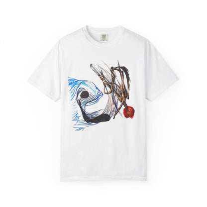 Abstract Fish T-Shirt — Artistic Fish Graphic Tee