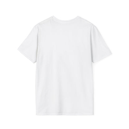 Abstract Wave Art T‑Shirt — Colorful Hand-Drawn Ocean Design