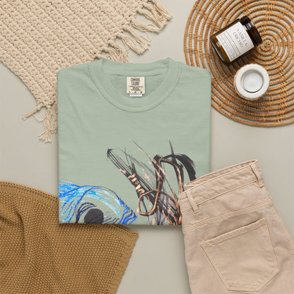 Abstract Fish T-Shirt — Artistic Fish Graphic Tee