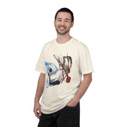 Abstract Fish T-Shirt — Artistic Fish Graphic Tee