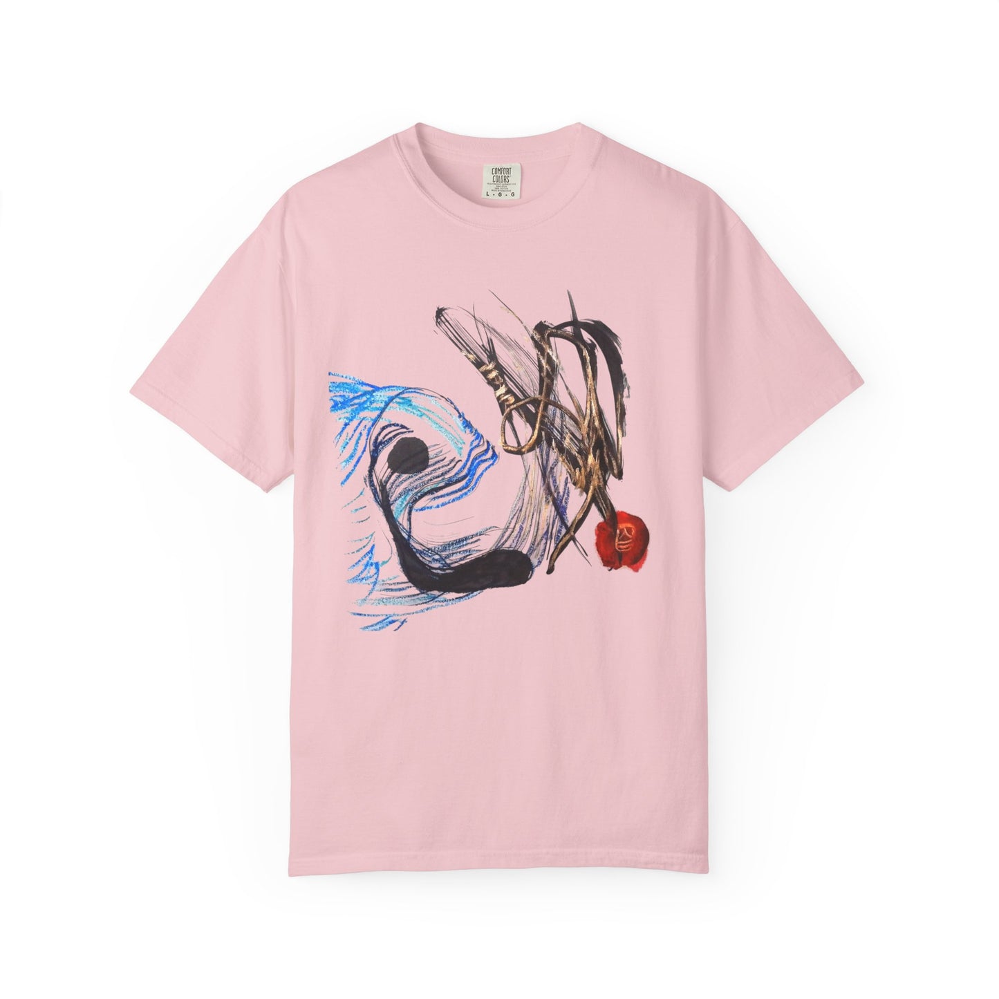 Abstract Fish T-Shirt — Artistic Fish Graphic Tee