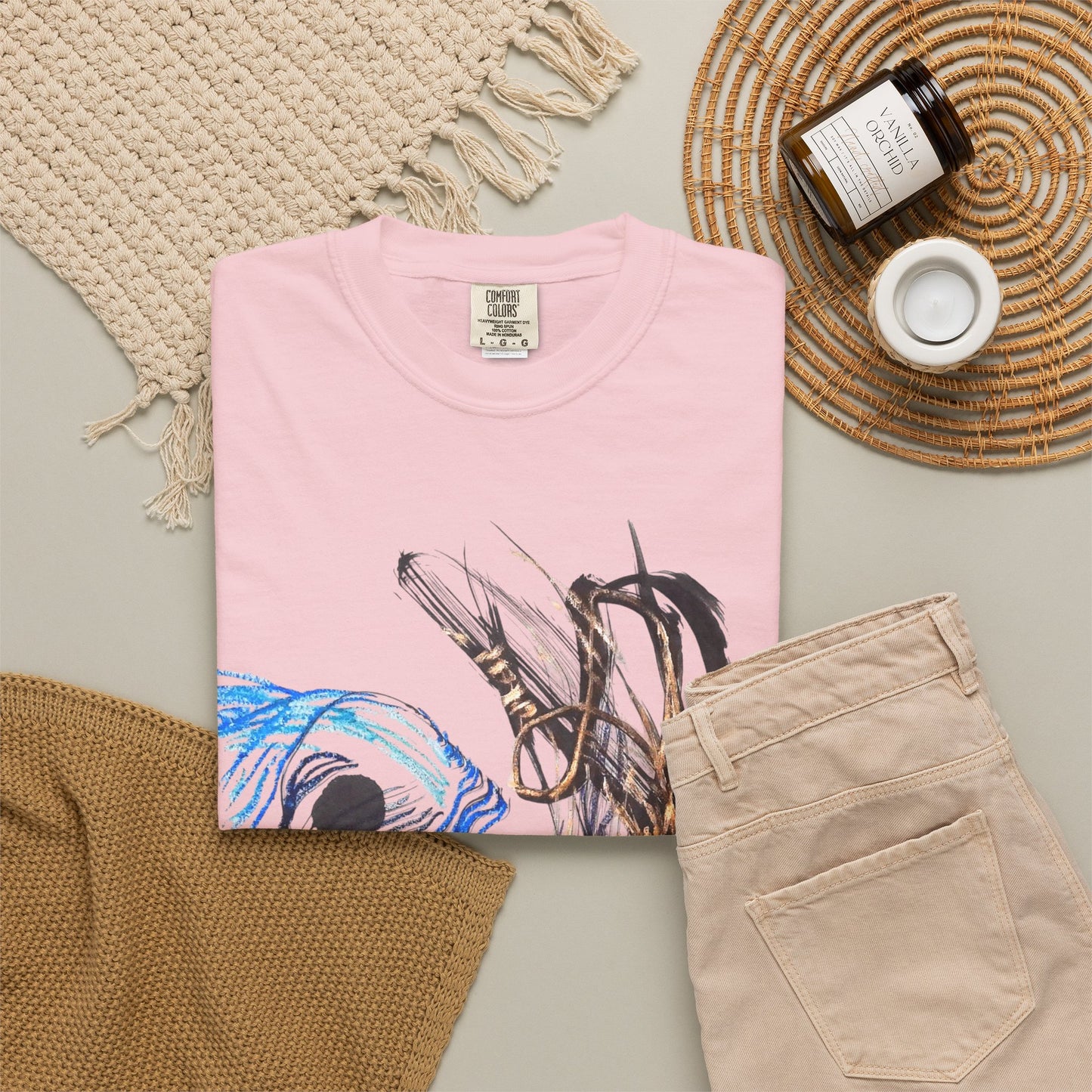 Abstract Fish T-Shirt — Artistic Fish Graphic Tee