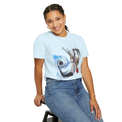 Abstract Fish T-Shirt — Artistic Fish Graphic Tee