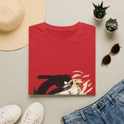 Orca Wave T-Shirt — Minimalist Koi & Killer Whale Graphic Tee