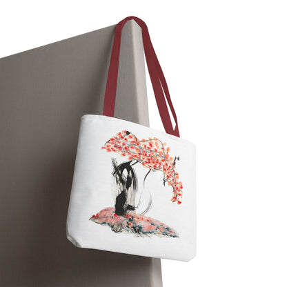 Cherry Blossom Tote Bag — Floral Sakura Art Printed Tote