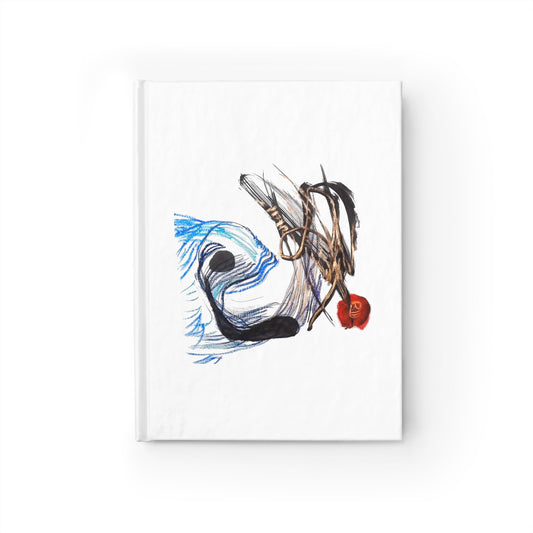 Blank Journal with Abstract Fish