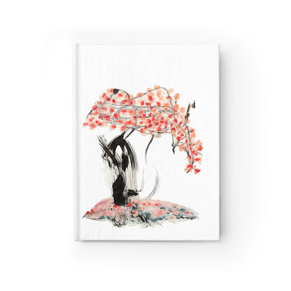 Cherry Blossom Tree Journal — Floral Blank Notebook for Writing & Reflection