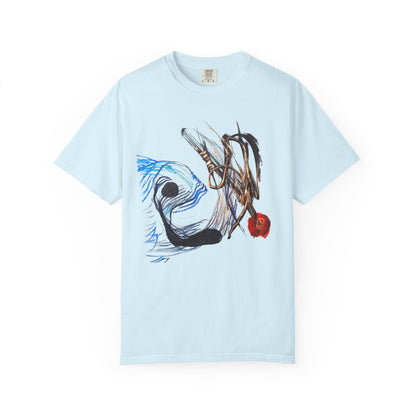 Abstract Fish T-Shirt — Artistic Fish Graphic Tee