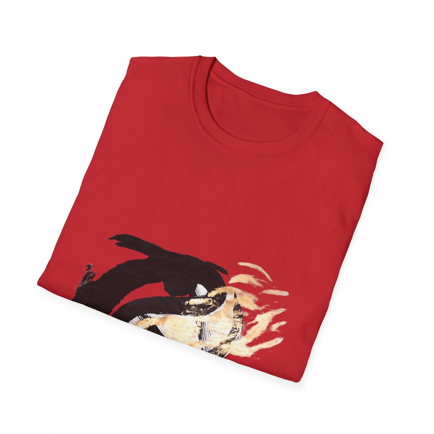 Orca Wave T-Shirt — Minimalist Koi & Killer Whale Graphic Tee