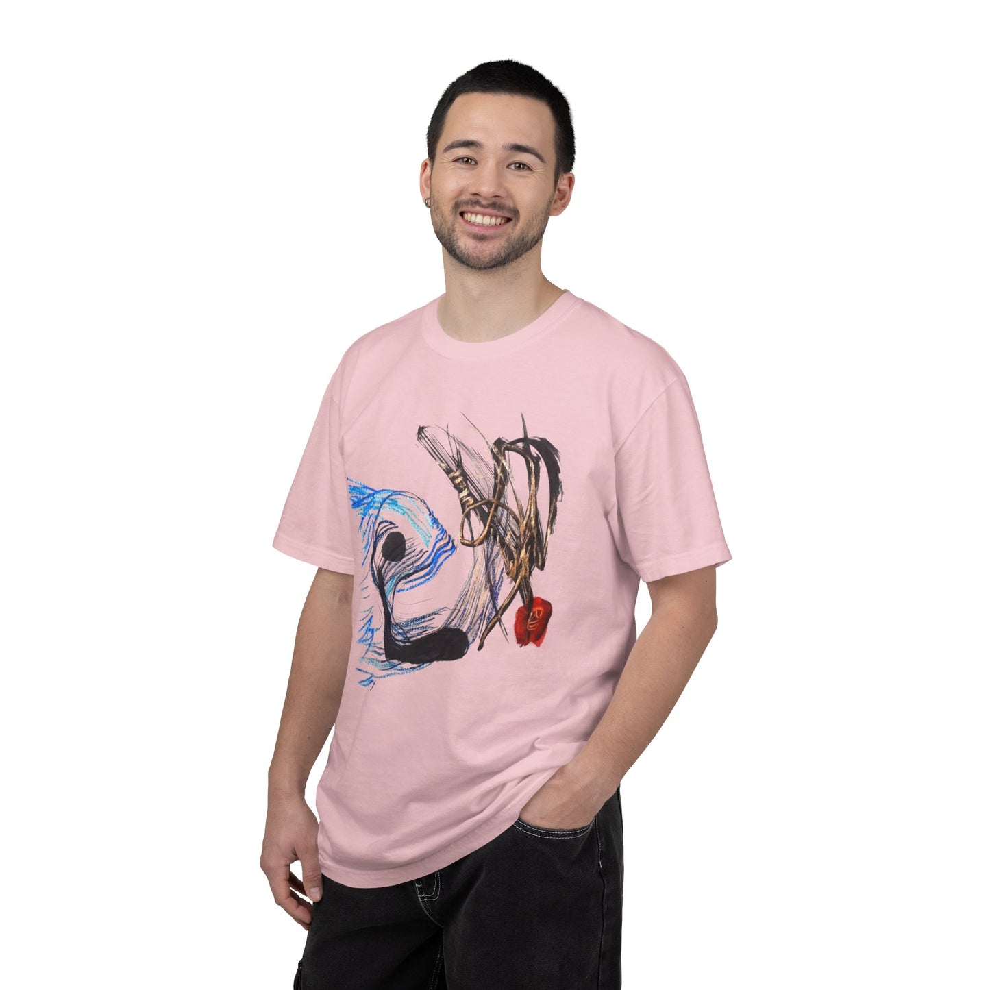 Abstract Fish T-Shirt — Artistic Fish Graphic Tee