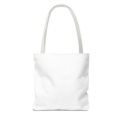 Abstract Hand-Painted Art Tote Bag — Colorful Organic Brushstroke Design