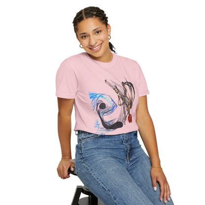Abstract Fish T-Shirt — Artistic Fish Graphic Tee