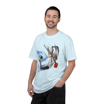 Abstract Fish T-Shirt — Artistic Fish Graphic Tee
