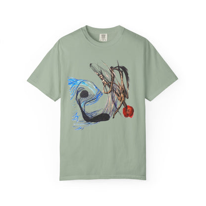 Abstract Fish T-Shirt — Artistic Fish Graphic Tee