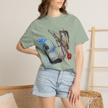Abstract Fish T-Shirt — Artistic Fish Graphic Tee