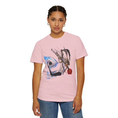 Abstract Fish T-Shirt — Artistic Fish Graphic Tee
