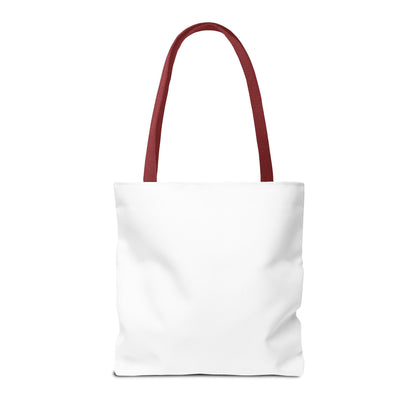 Abstract Hand-Painted Art Tote Bag — Colorful Organic Brushstroke Design